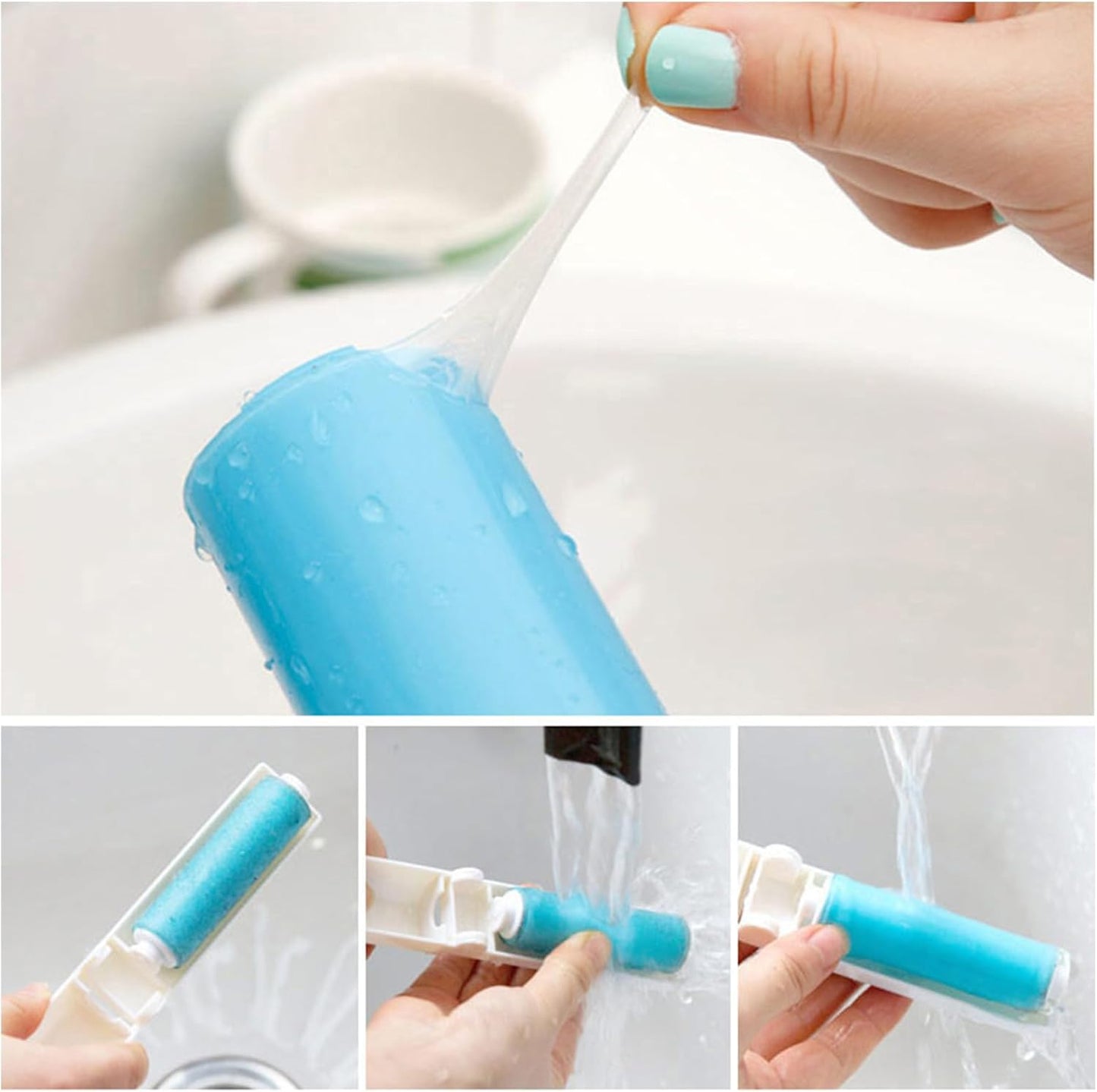 Cleanroll™ | RODILLO QUITA PELUSAS PORTÁTIL (COMBO X5)